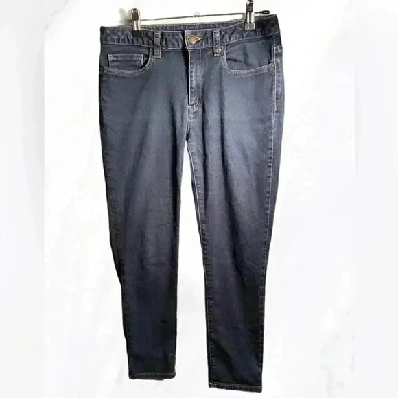 Michael Kors classic straight fit stylish stretch medium wash 5 pocket jeans 6 - Picture 2 of 4